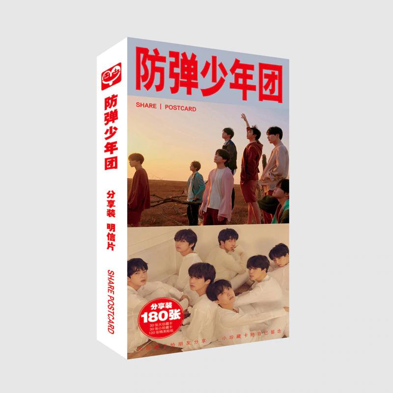 Hộp set bưu thiếp bts bangtan boys