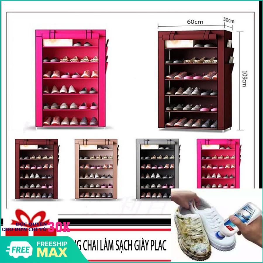 Tủ vải đa năng phiên bản 2019 đựng giày, sách vở, quần áo, giầy dép - Tủ Vải Đa Năng Đựng Sách, Quần Áo, Tủ Vải Kệ sắp xếp giày, tủ giày tiết kiệm diện tích