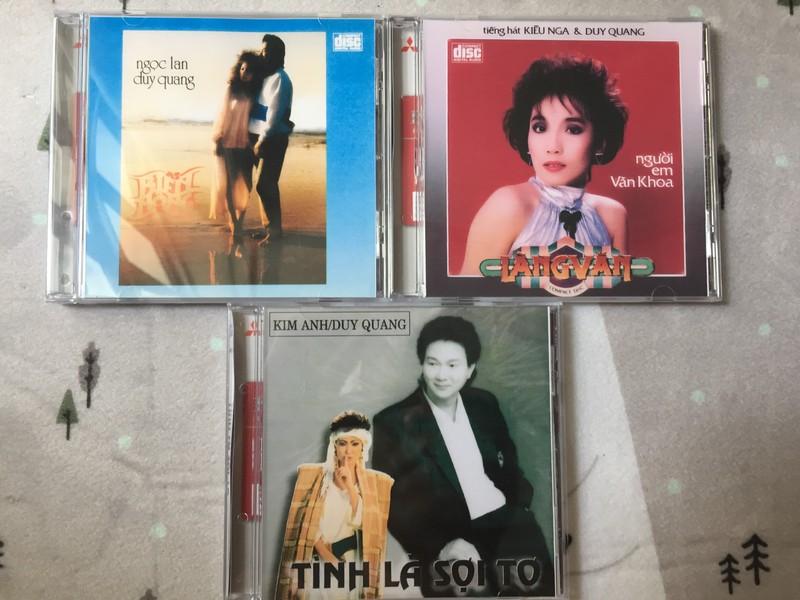 Combo 3 cd ca sĩ duy quang