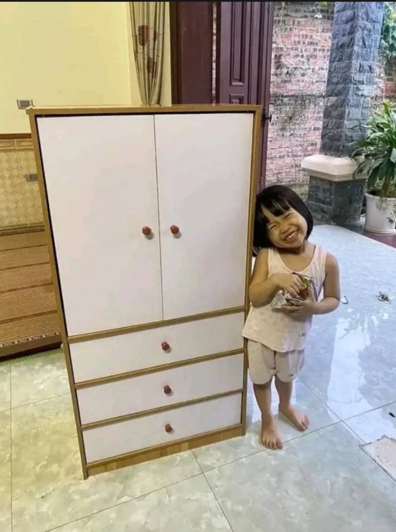 Tủ gỗ đựng đồ, tủ quần áo trẻ em. mẫu 1: 120 x 40 x 30cm. mẫu 2: 120 x 60 x 30cm. mdf cao cấp. đủ vít, khoan sẵn lỗ, lắp dễ dàng