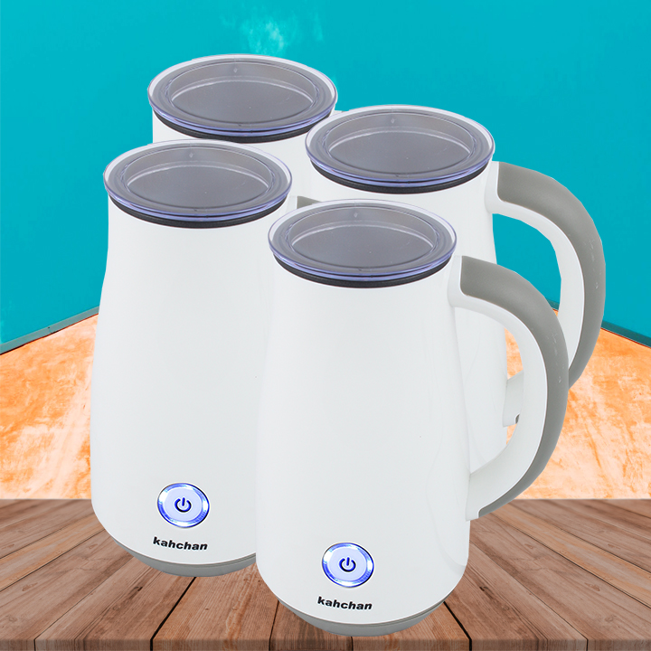 [Trả góp 0%]Bộ 4 máy đánh sữa tạo bọt Kahchan EP2178 (Trắng)