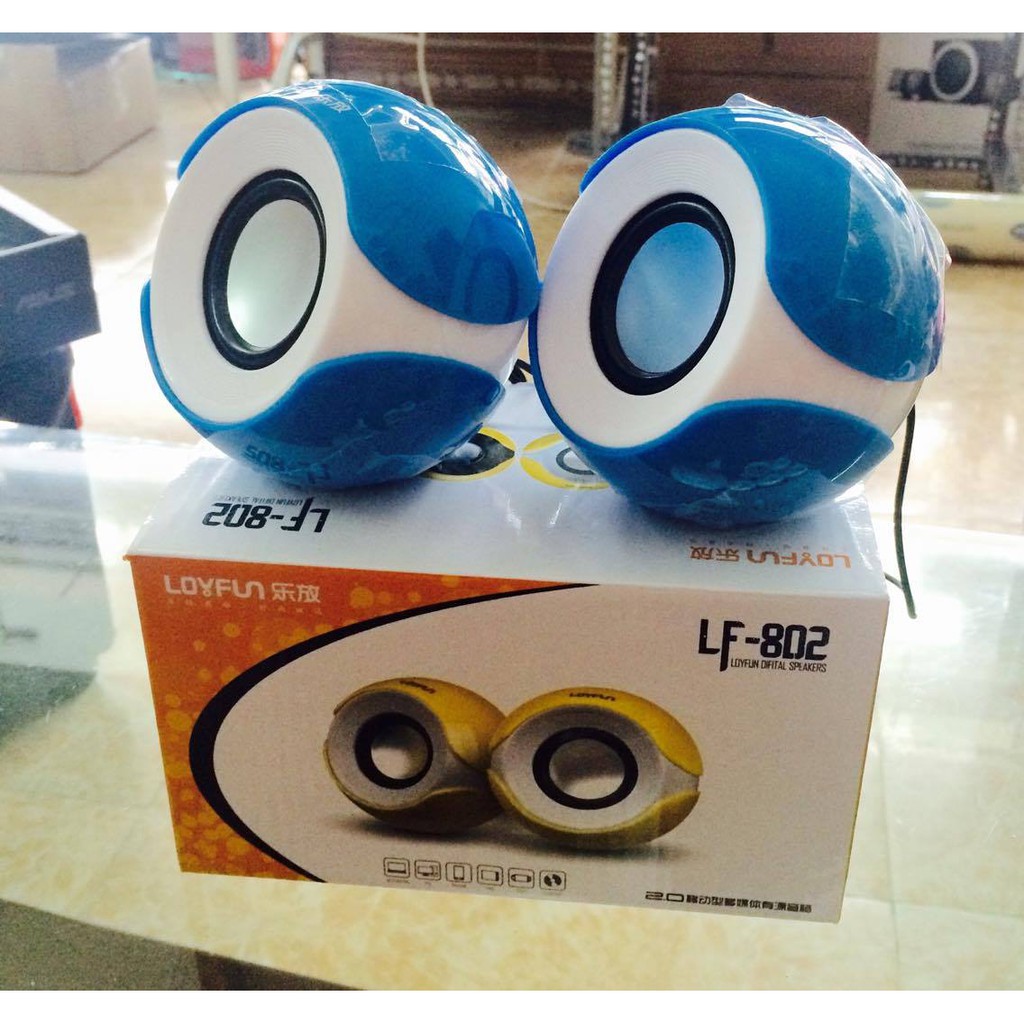 Loa vi tính Loyfun Lf 802 sản phẩm tốt hoạt động ổn định cam kết như hình độ bền cao