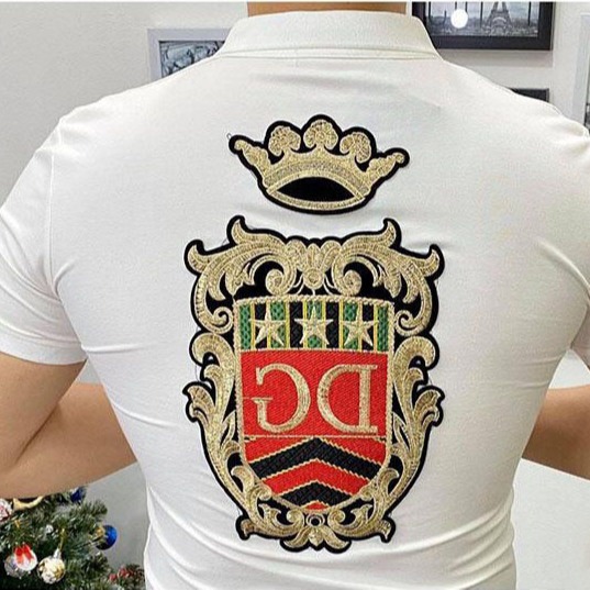 [HCM]Áo Thun Nam Cổ Trụ Áo Polo Thêu Logo DG Hai Mặt Trước Sau Có Ba Màu Dễ Phối Đồ Theo Phong Cách Trẻ Trung Hiện Đại Có Ảnh Thật