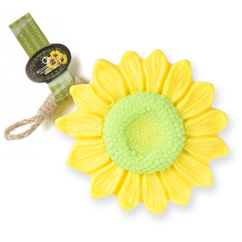 Xà Bông Thiên Nhiên Handmade eccomorning Hình Hoa Hướng Dương - Sunflower Soap