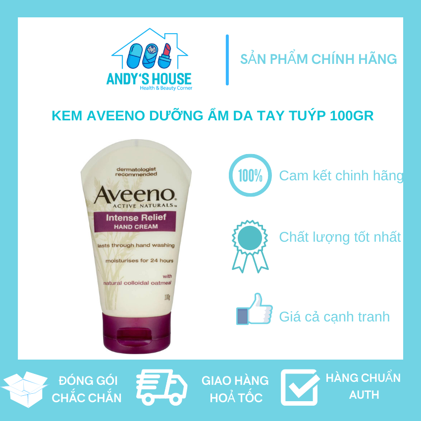 Kem Aveeno Dưỡng Ẩm Da Tay Tuýp 100gr
