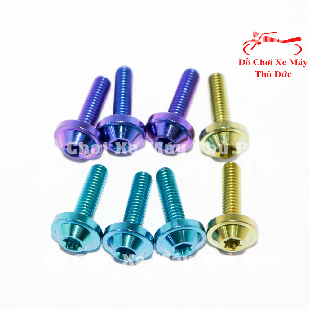 [HCM]Ốc titan gr5 4li*15 nhuyễn gắn dòng xe honda