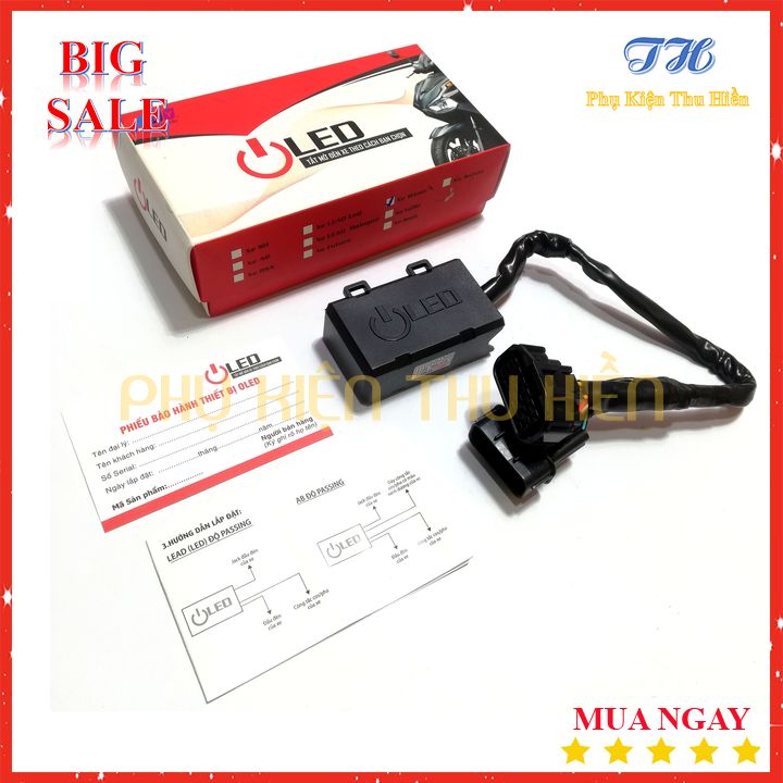 [HCM]Bộ Mạch Tắt/Mở Đèn Pha  Tích Hợp Công Tắc Cos/Pha Cho Nhiều Dòng Xe