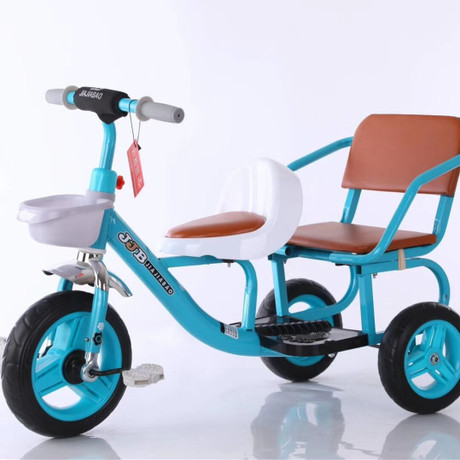 Xe đạp xích lô 2 ghế cho bé