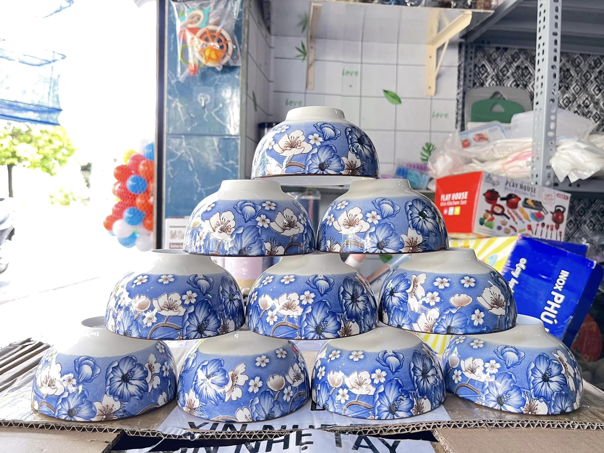 Bộ 10 Bát ăn cơm phong cách hàn quốc cao cấp