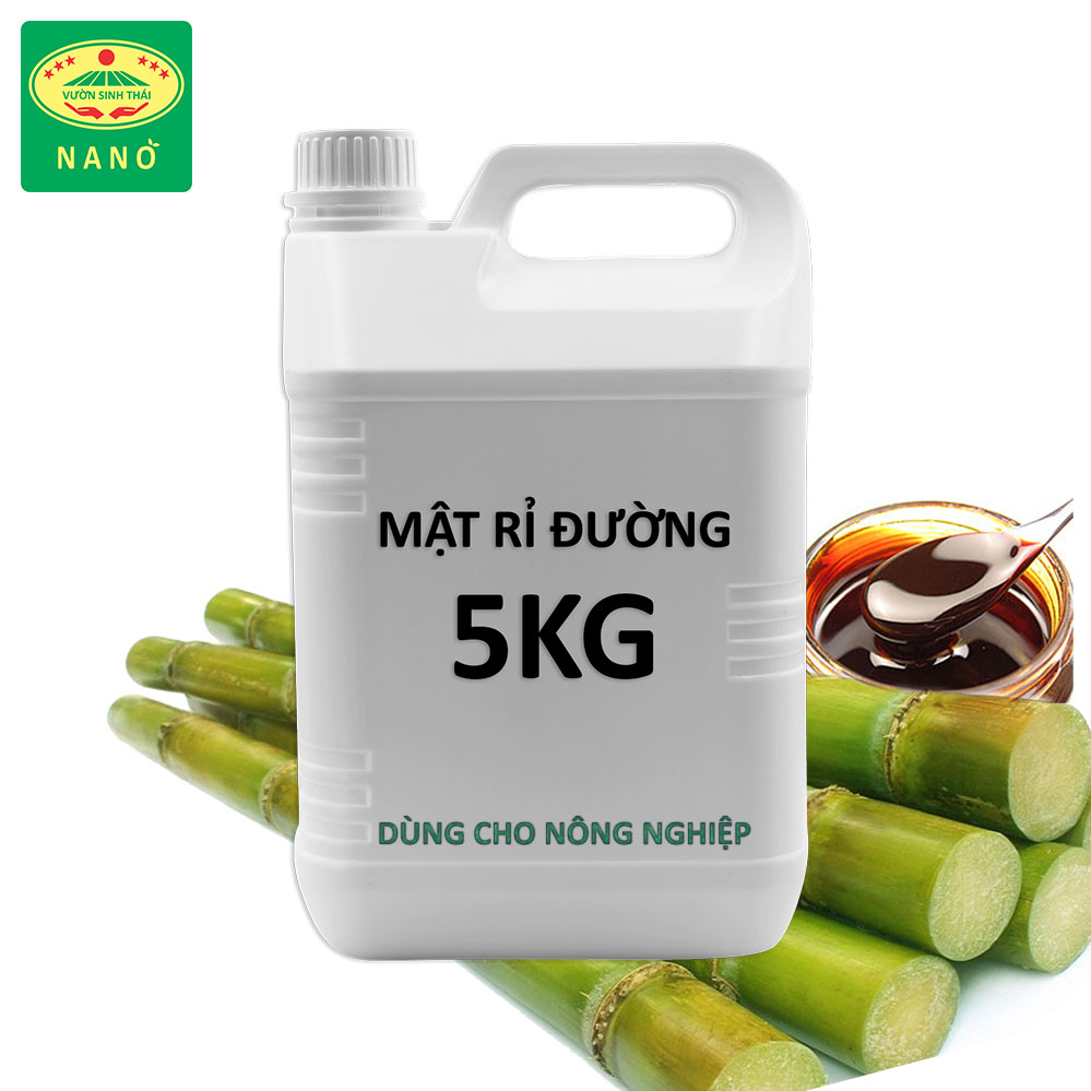 5kg Mật Rỉ Đường. Chiết xuất hoàn toàn từ mía đường. Chuyên dùng nuôi cấy vi sinh lên men. Sử dụng trong canh tác Nông Nghiệp Sạch