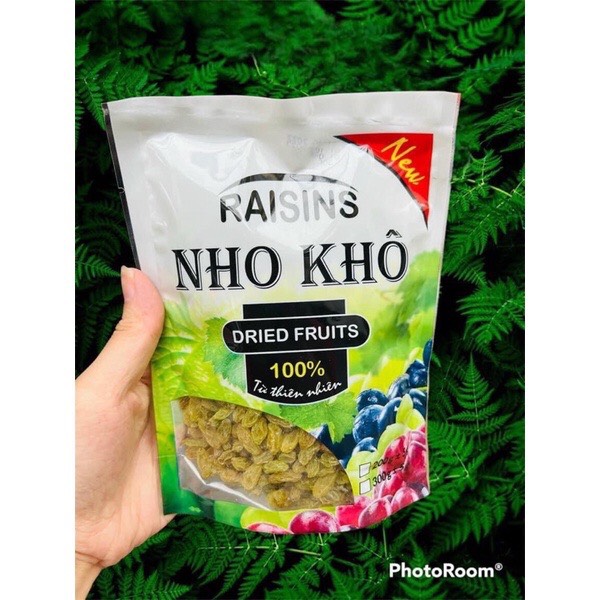 Nho khô xanh raisins 30k/ 1 túi 200g