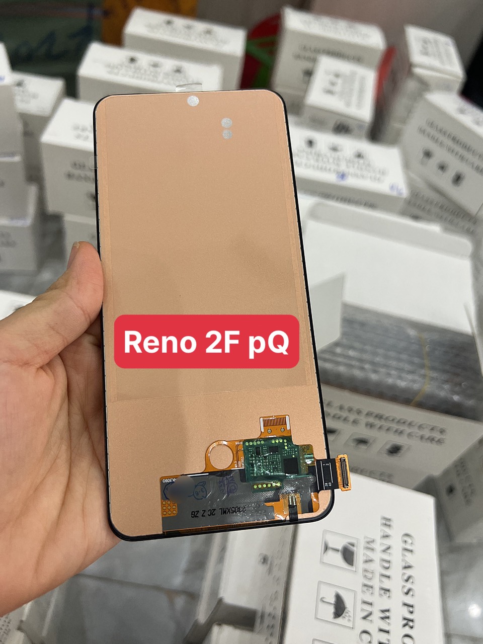 Màn hình lcd oppo reno 2f / oppo k3 màu đen