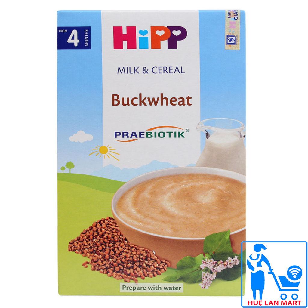 Bột Ăn Dặm Dinh Dưỡng HiPP Buckwheat Kiều Mạch Hộp 250g Cho trẻ từ 4 tháng
