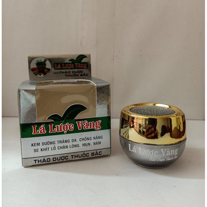 Kem thảo dược Lá Lược Vàng dưỡng trắng da - chống nắng