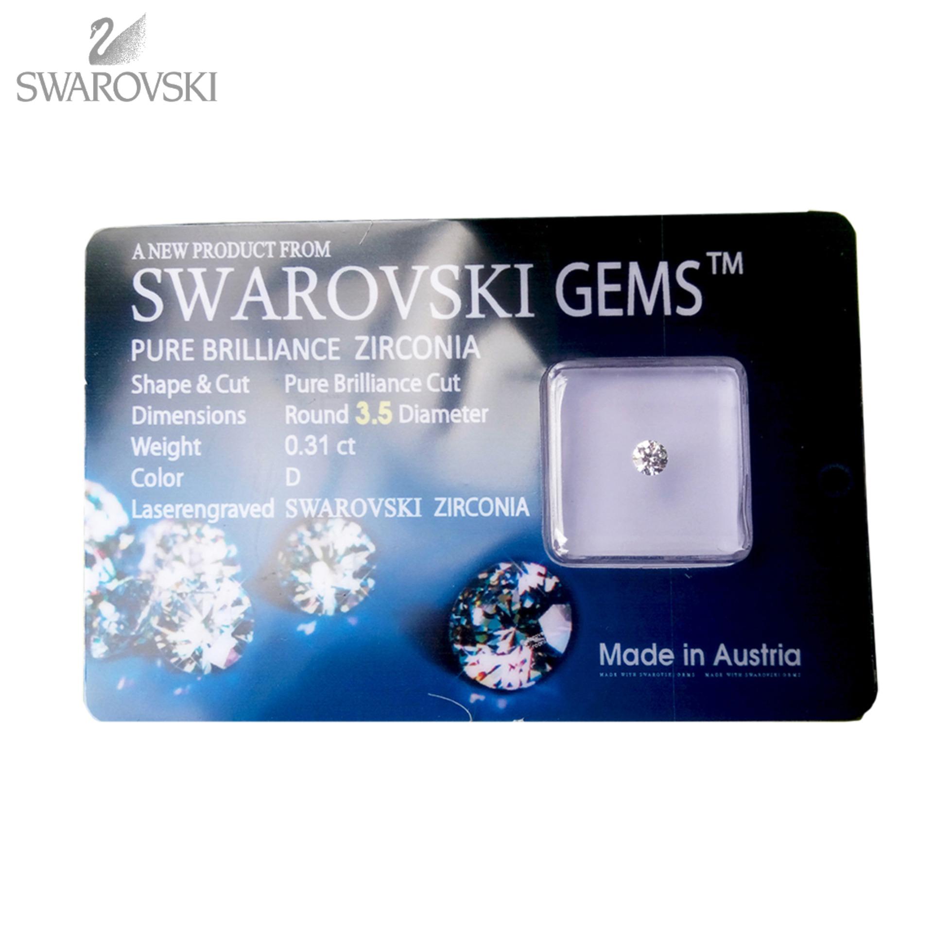 Kim Cương Nhân Tạo 3.5LY - Swarovski Gems (Cộng hòa Áo)