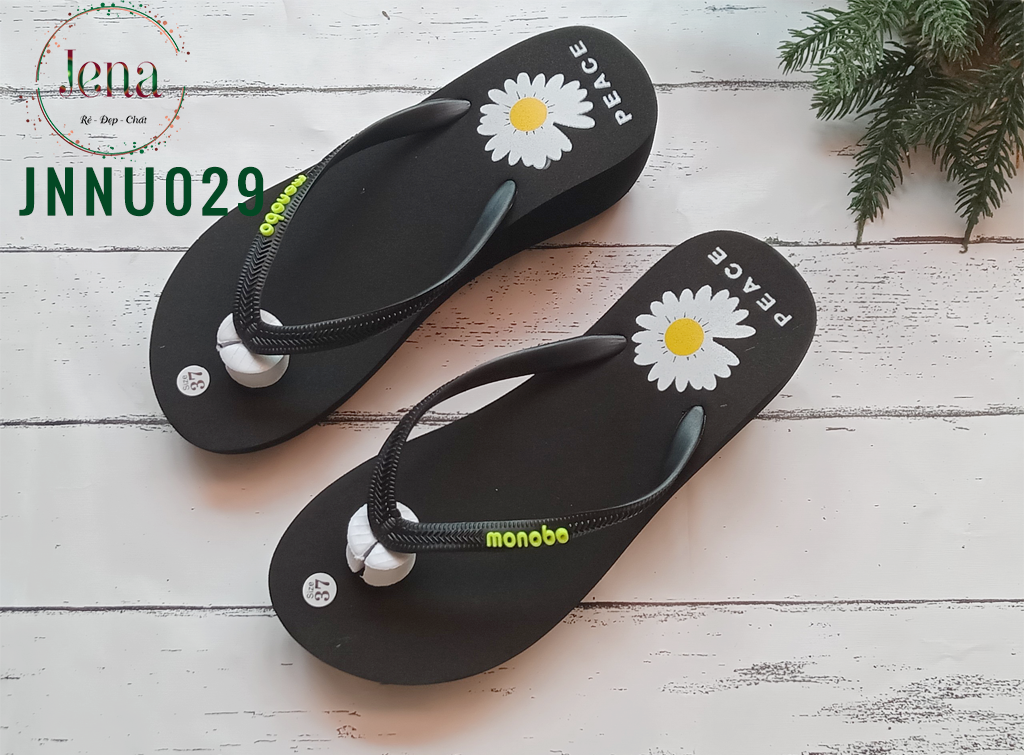 [HCM]Dép lào hoa cúc cao 5 phân siêu bền [JNNU029]