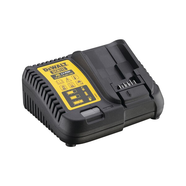 Bộ sạc pin đa năng 10.8v-18v 4ah hiệu dewalt dcb115 mới 100% chính hãng nhập khẩu