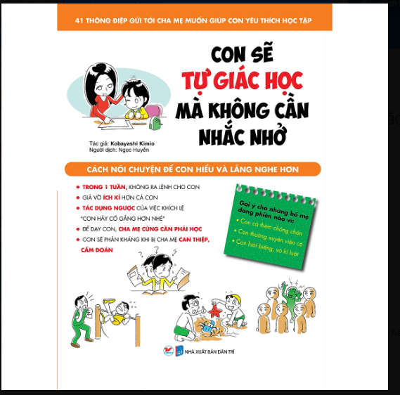 Con sẽ tự giác học mà không cần nhắc nhở