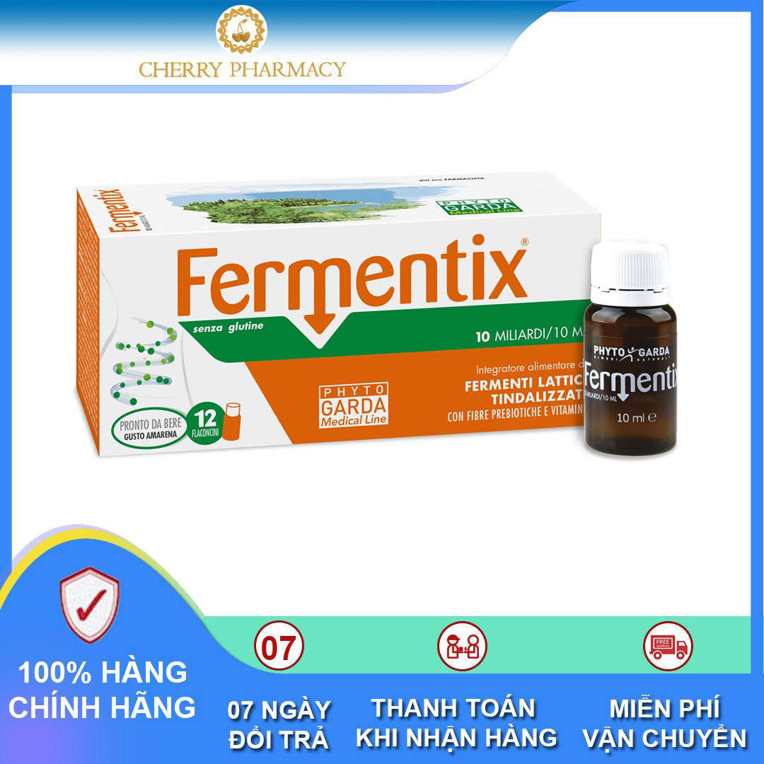 [HCM]CHERRY PHARMACY Men Vi Sinh Fermentix hỗ trợ cân bằng hệ vi sinh hộp 12 lọ