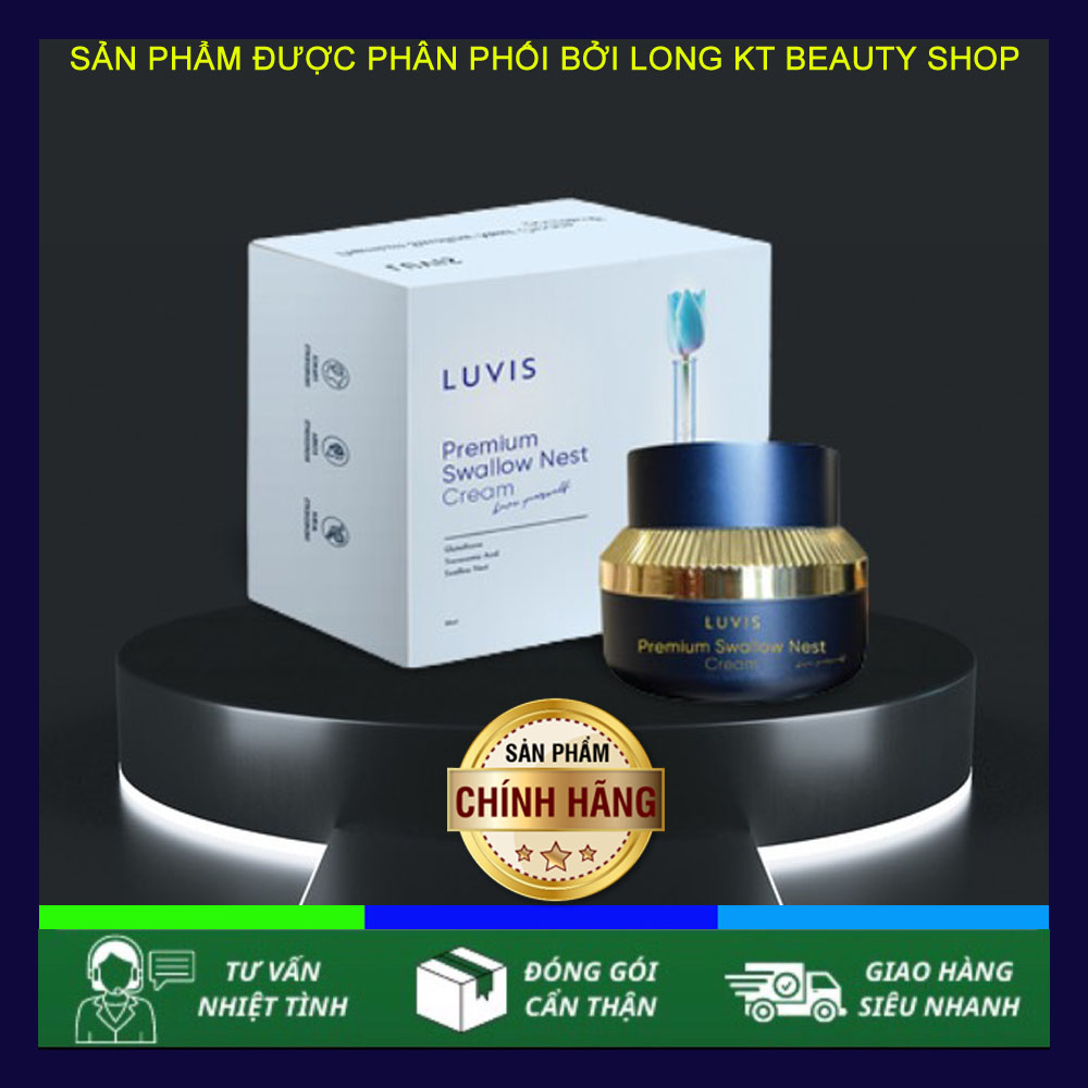 [LUVIS] PREMIUM SWALLOW NEST CREAM - KEM FACE DƯỠNG ẨM TRẮNG DA CHỐNG LÃO HOÁ 30GR