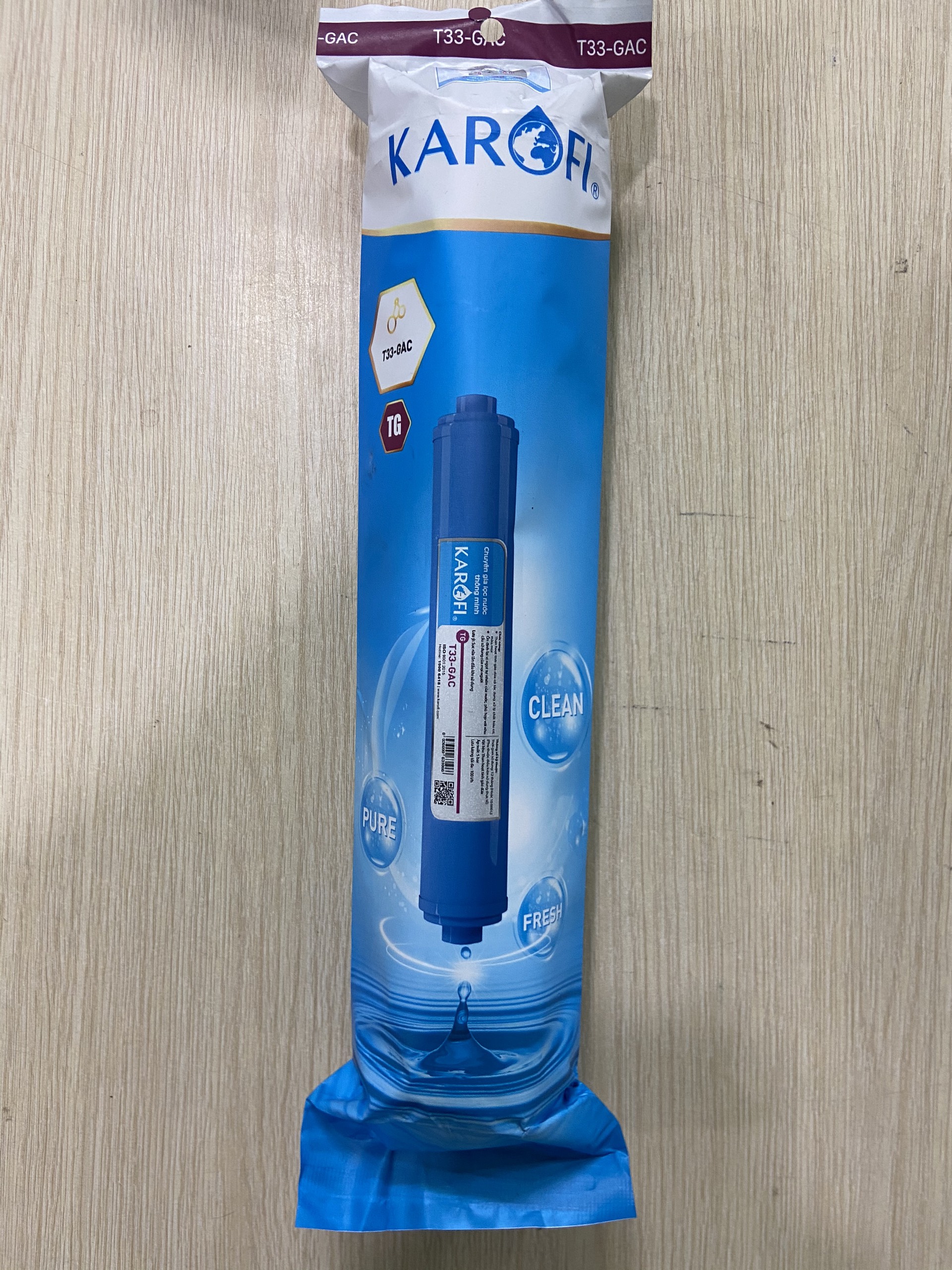 Lõi gac t33 karofi - than hoạt tính gáo dừa