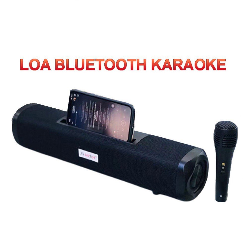 (FREE SHIP ) Loa bluetooth karaoke mini công suất lớn Loa không dây có mic âm thanh siêu hay bass khỏe Bảo hành 1 năm