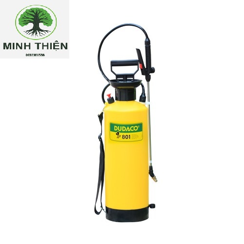 Bình xịt tưới cây 8 lít béc xoay 180 độ dudaco