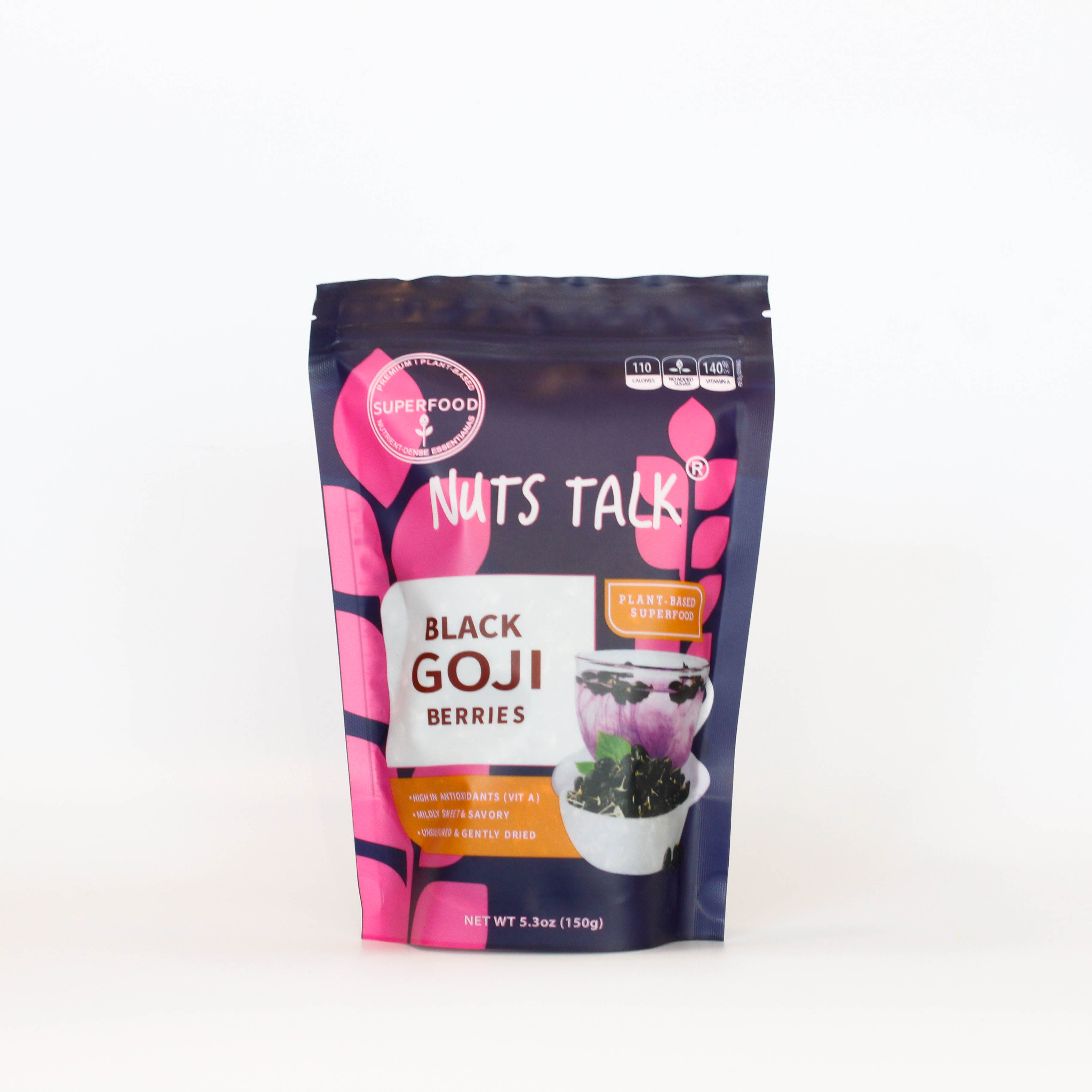Quả kỷ tử đen tân cương không đường pha trà ăn kiêng -black goji berries n150gr