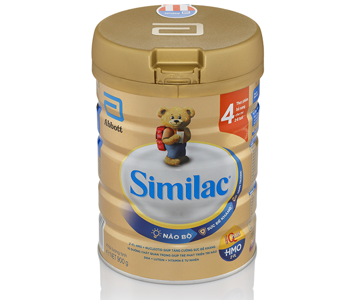 Sữa Similac IQ Plus HMO số 4 - 900g 2-6 tuổi