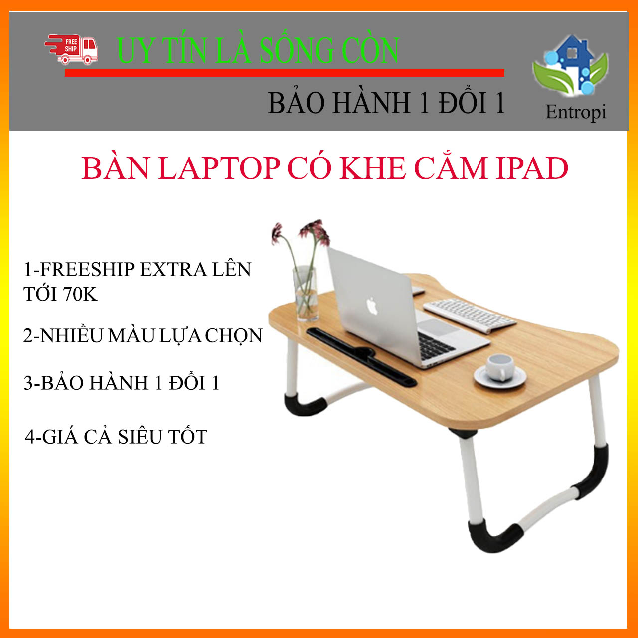 Bàn gấp gọn 40x60cm loại rẻ
