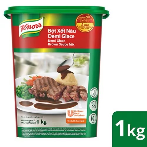 Bột sốt nâu Demi Glace Knorr 1kg