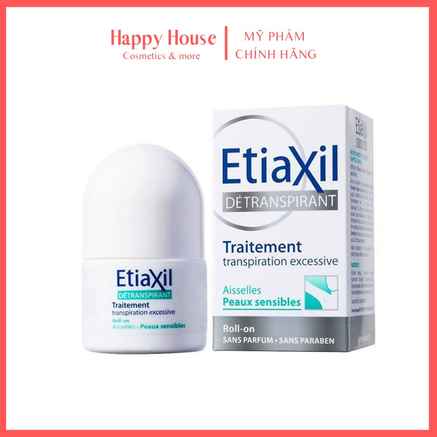 Lăn khử mùi Etiaxil cho da nhạy cảm- Happy House