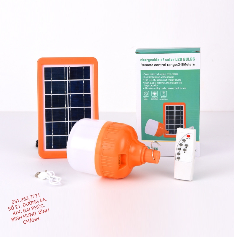 BÓNG ĐÈN NĂNG LƯỢNG MẶT TRỜI 50W