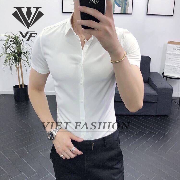 Áo Sơ Mi NAM Cao Cấp Thời Trang Chất Liệu Đẹp ĐÔNG PHƯƠNG FASHION ASM02 - ÁO THUN TRƠN SIZE 9-12MONTHS/6-9MONTHS HOẶC TƯƠNG ĐƯƠNG