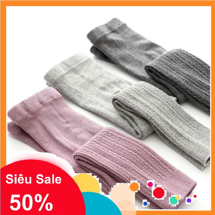 Quần legging len gân happer hàng xuất hàn cực đẹp cho bé gái