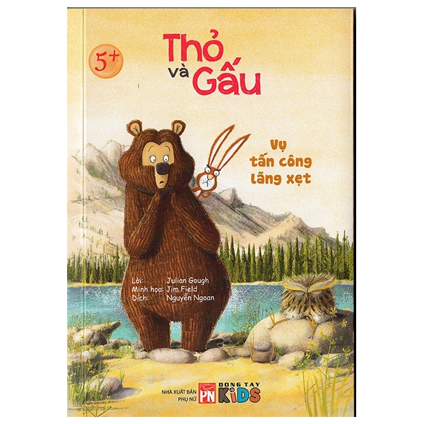 Fahasa - thỏ và gấu - vụ tấn công lãng xẹt