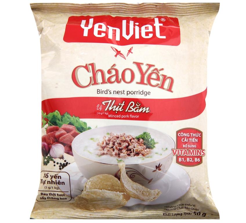 Cháo yến Yến Việt vị thịt bằm 30 gói