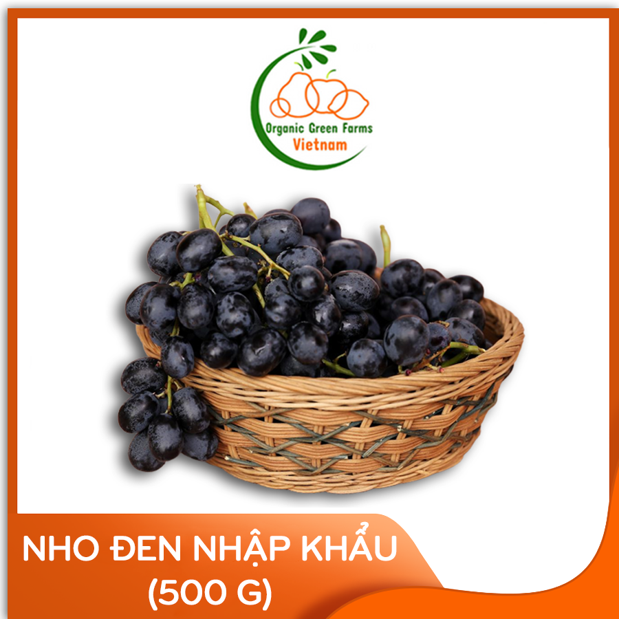 [OGF] - Nho đen nhập khẩu (500g) - [Giao nhanh TPHCM]