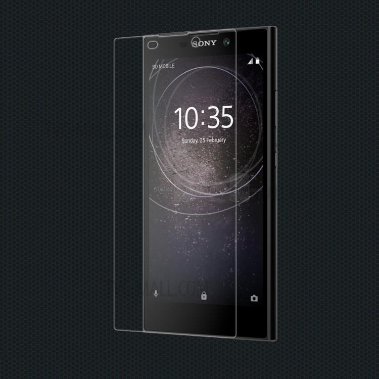 Kính cường lực trong suốt Sony Xperia L2 (Kèm miếng lau)
