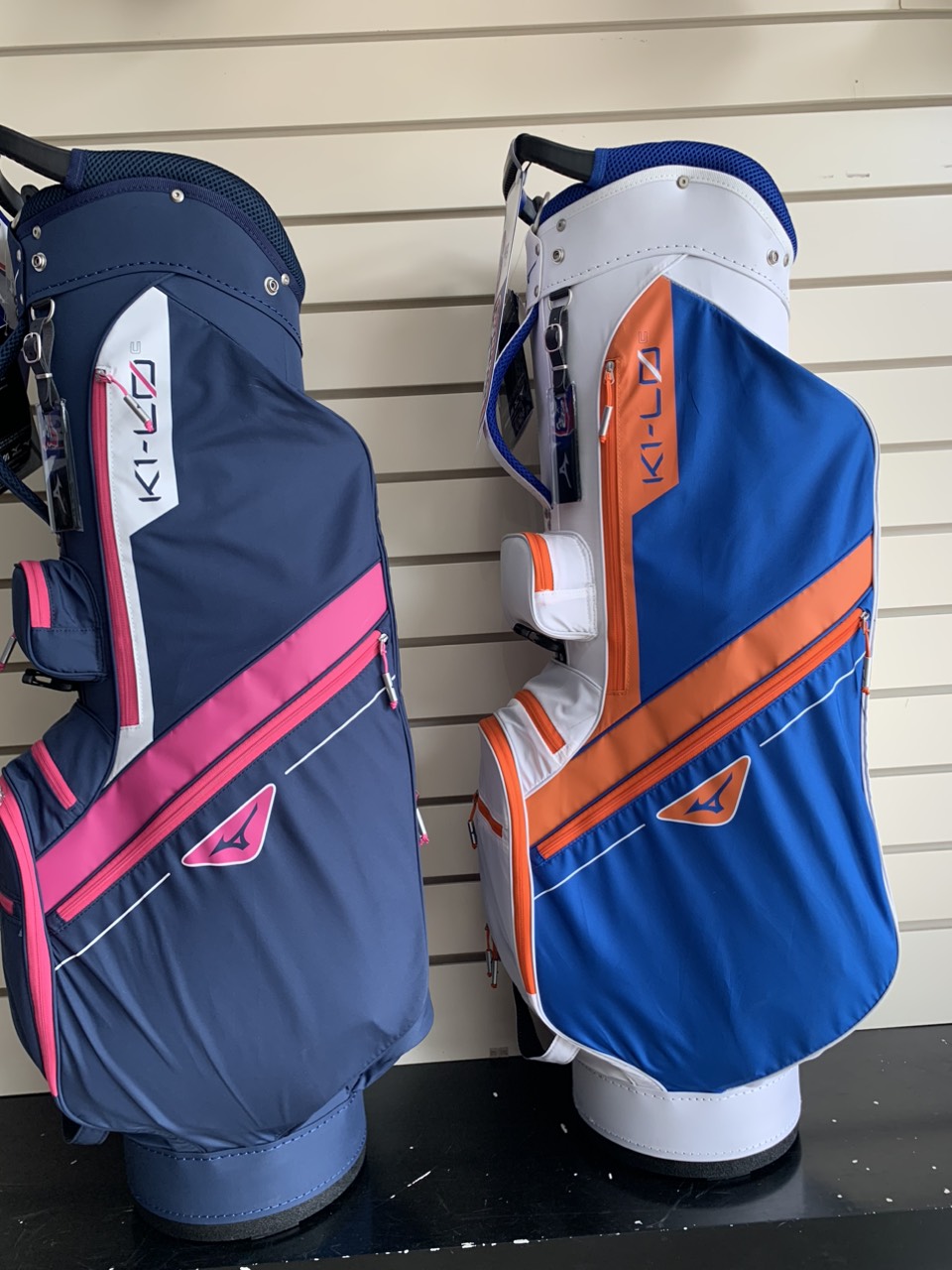 Túi đựng gậy golf mizuno caddy bag new mizuno k1-l0 - white/blue / navy - 5ljc21220014 chính hãng 5716/5717