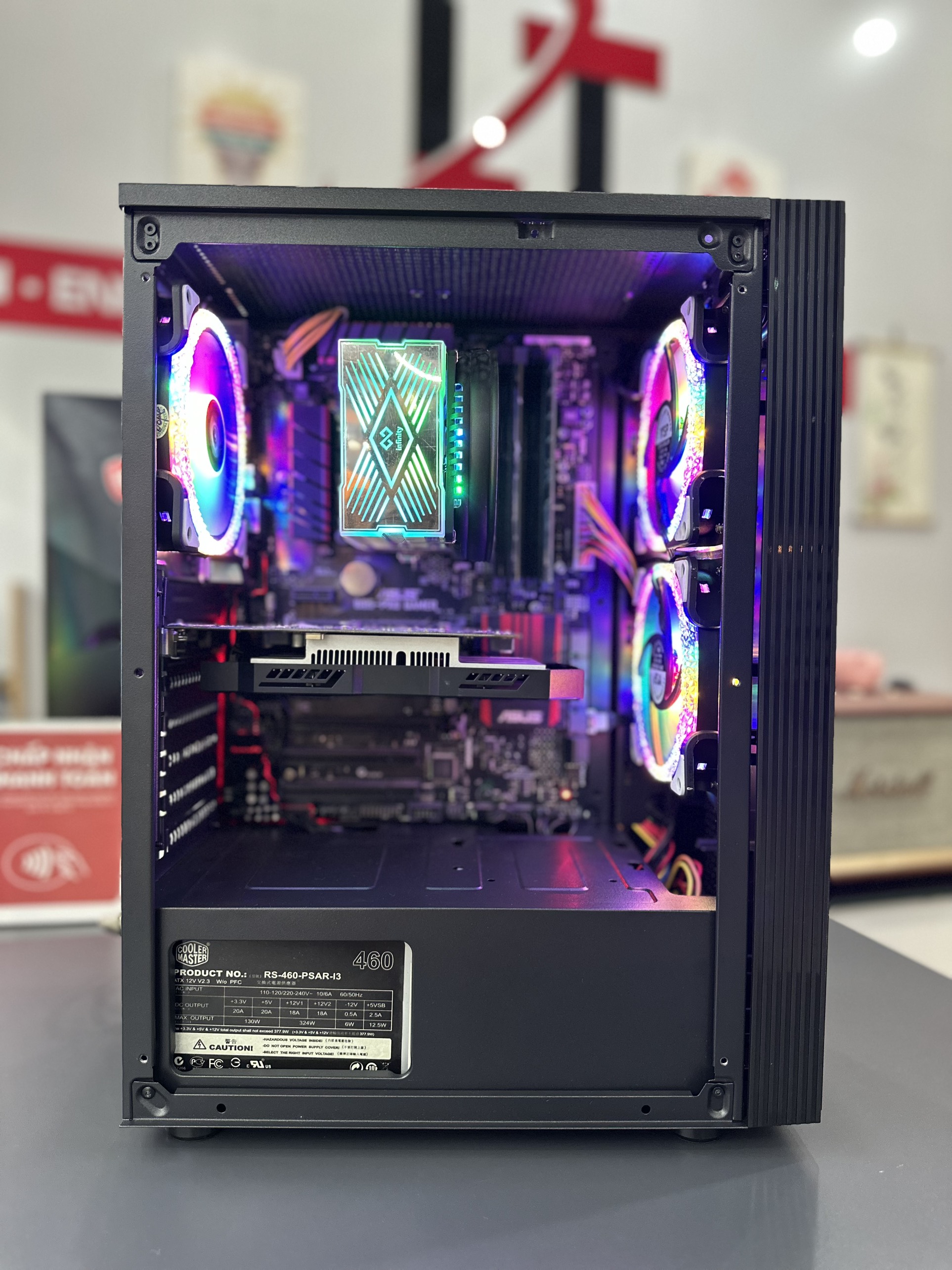 Thùng pc gaming core i5 4460/8gb/gtx750/120gb/460w - chơi mượt game online, đồ hoạ, văn phòng, học tập
