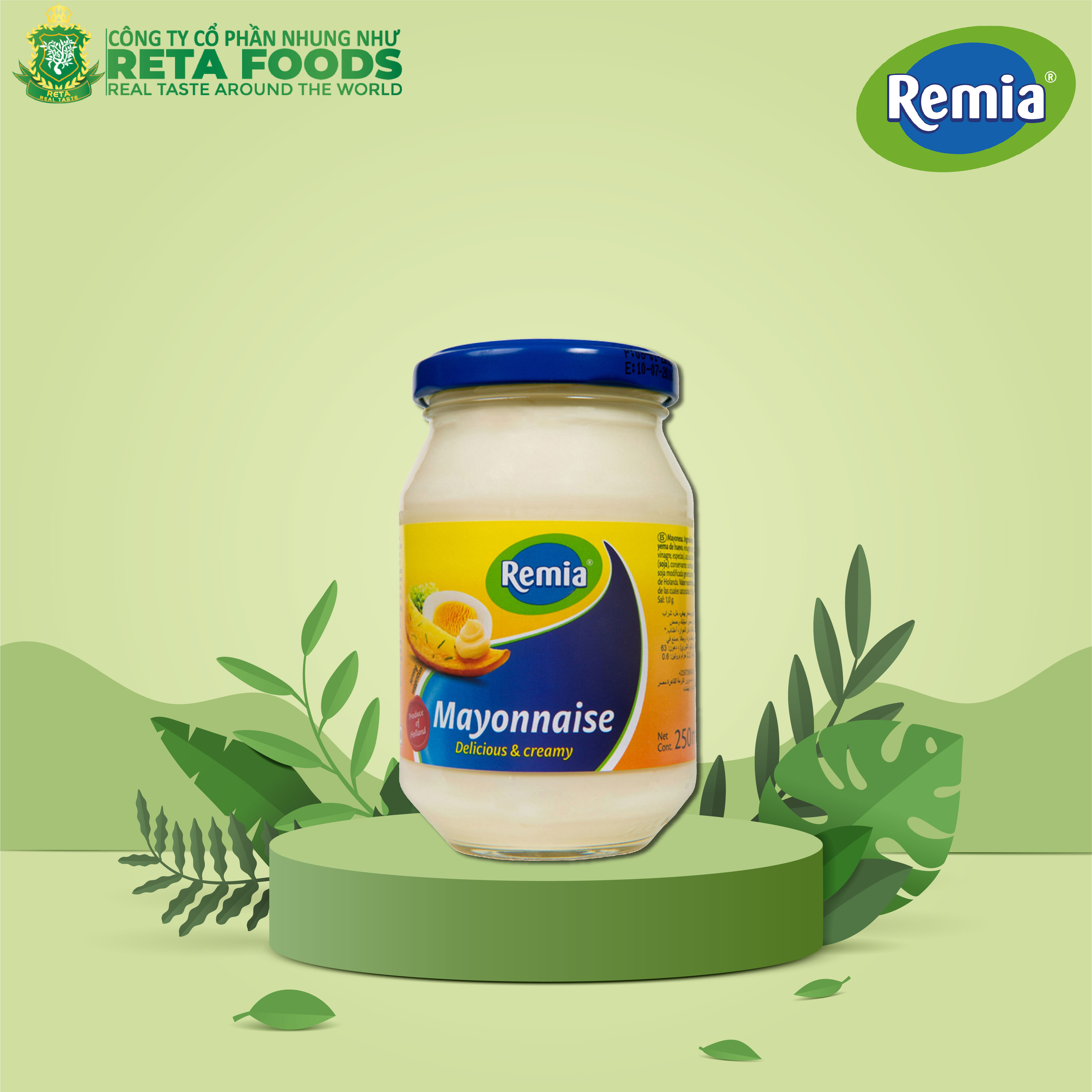 Sốt Remia - Mayonnaise 250ml