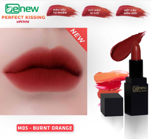 Son lì lâu trôi hàn quốc - benew deluxe matte lipstick 3g