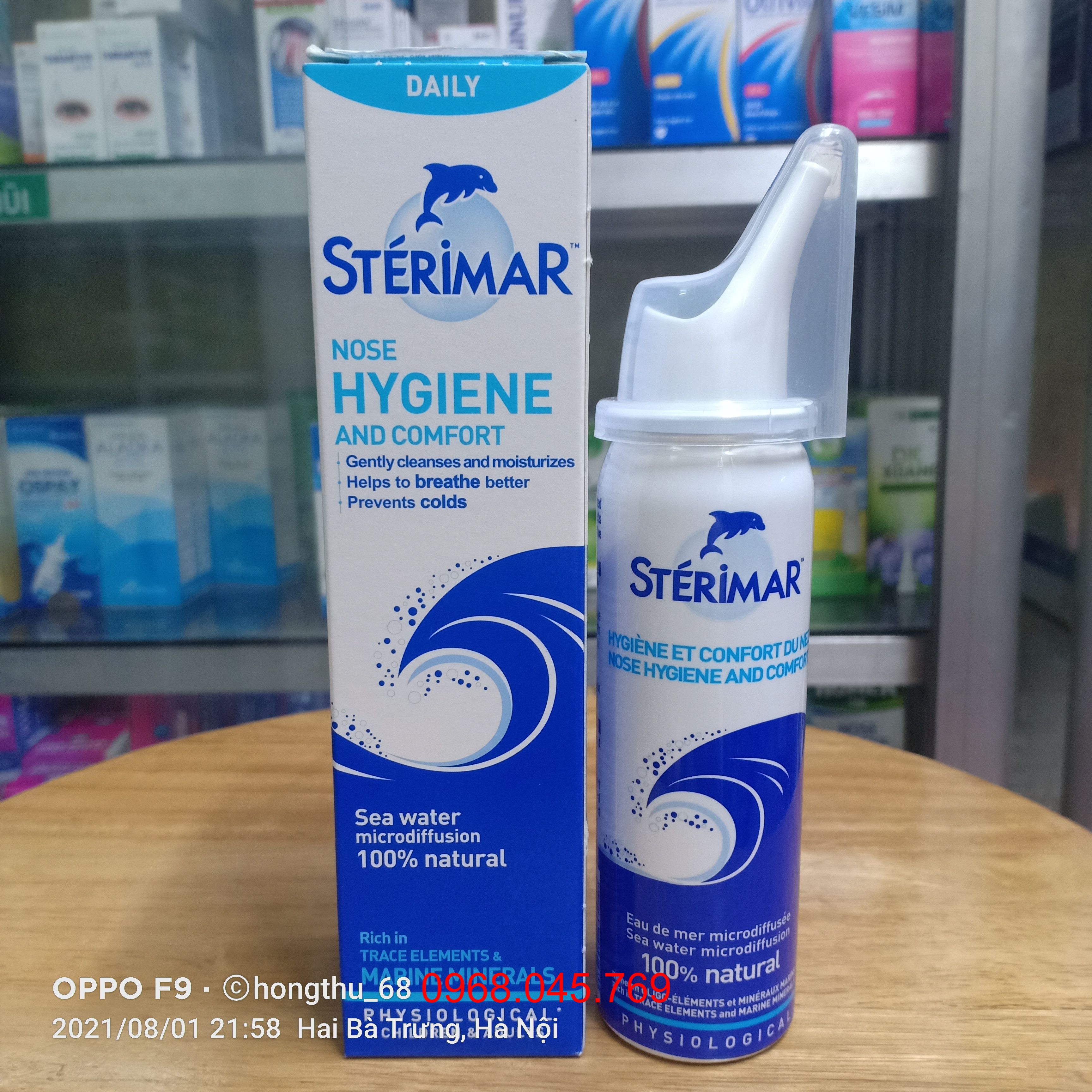 Sterimar xịt muối biển Pháp cho người lớn - Lọ 50ml