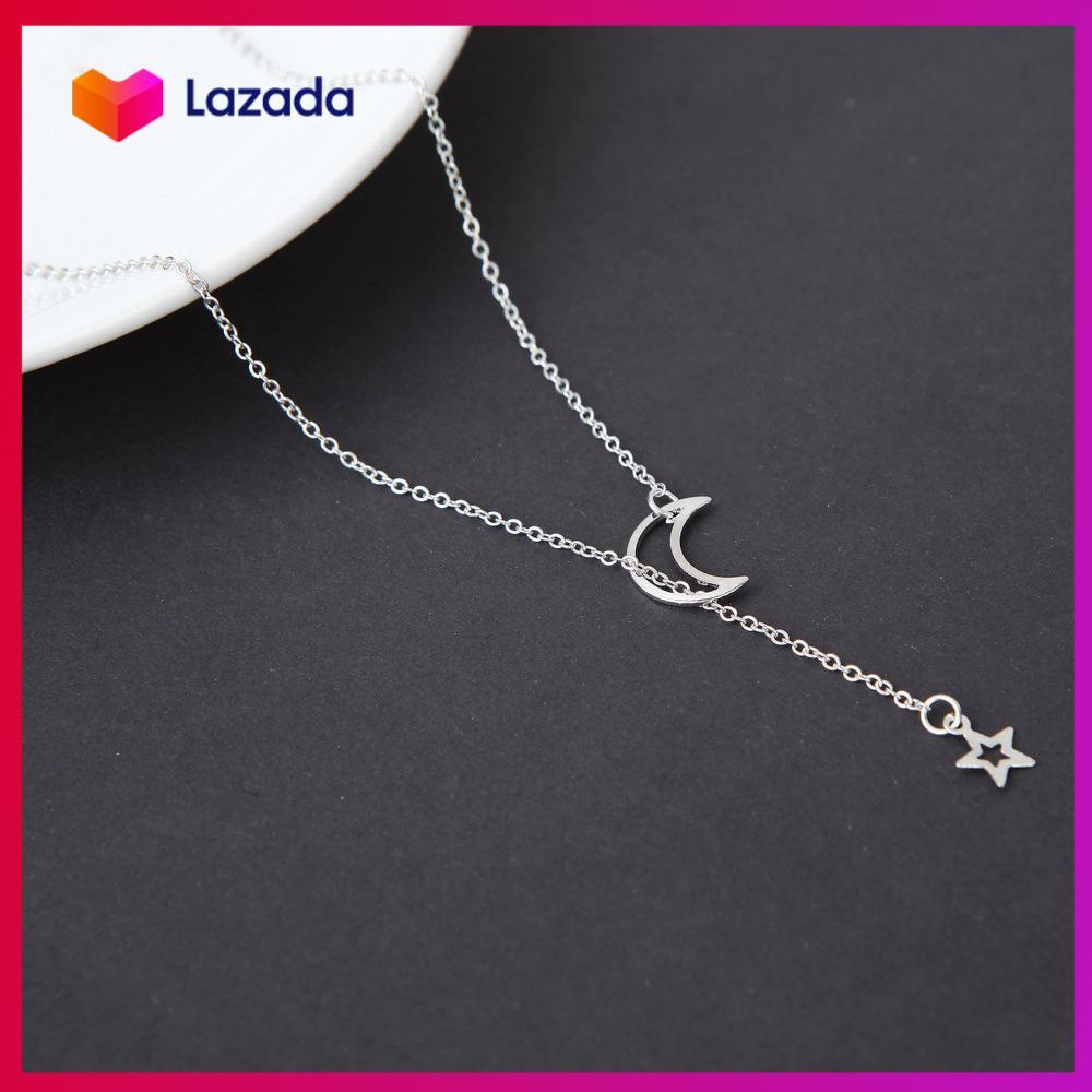 [HCM]Dây chuyền TEEN Trăng sao Lucky style HÀN - KAShop