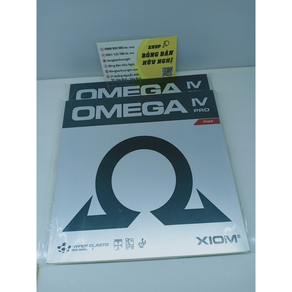 Mặt vợt xiom omega iv pro công nghệ hyper đàn hồi và carbon sponge, cam kết hàng đúng mô tả, chất lượng đảm bảo an toàn đến sức khỏe người sử dụng