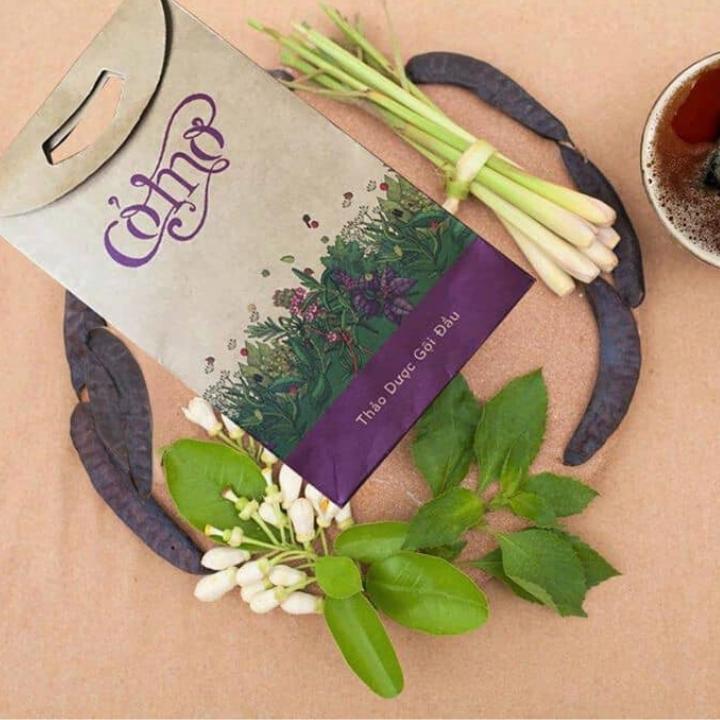 COMBO 3 TÚI GỒM 60 TÚI LỌC BỒ KẾT- BỒ KẾT GỘI ĐẦU DẠNG TÚI LỌC- THẢO DƯỢC GỘI ĐẦU HIÊU CỎ MƠ TIỆN DỤNG