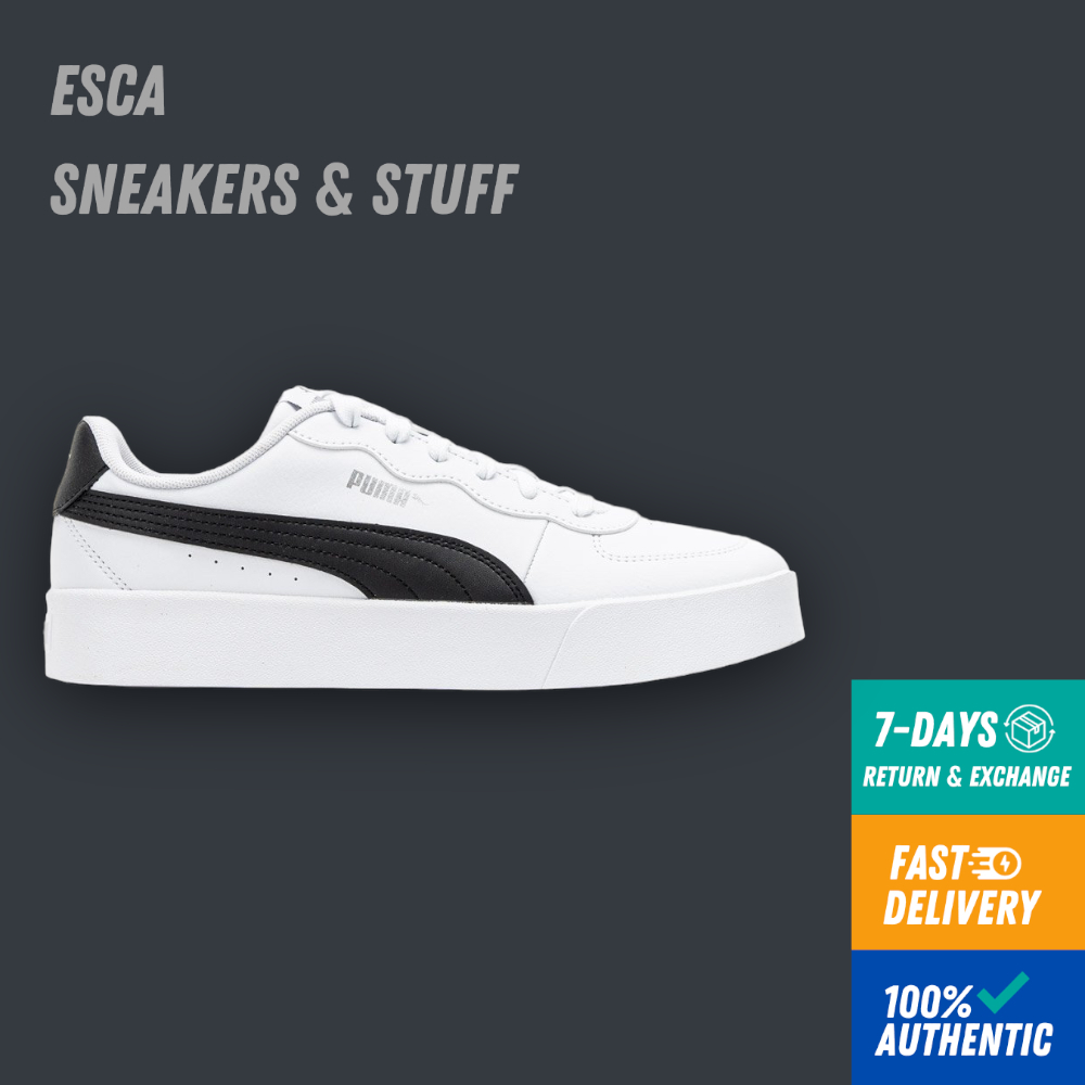 Giày puma skye clean white black - 380147 04