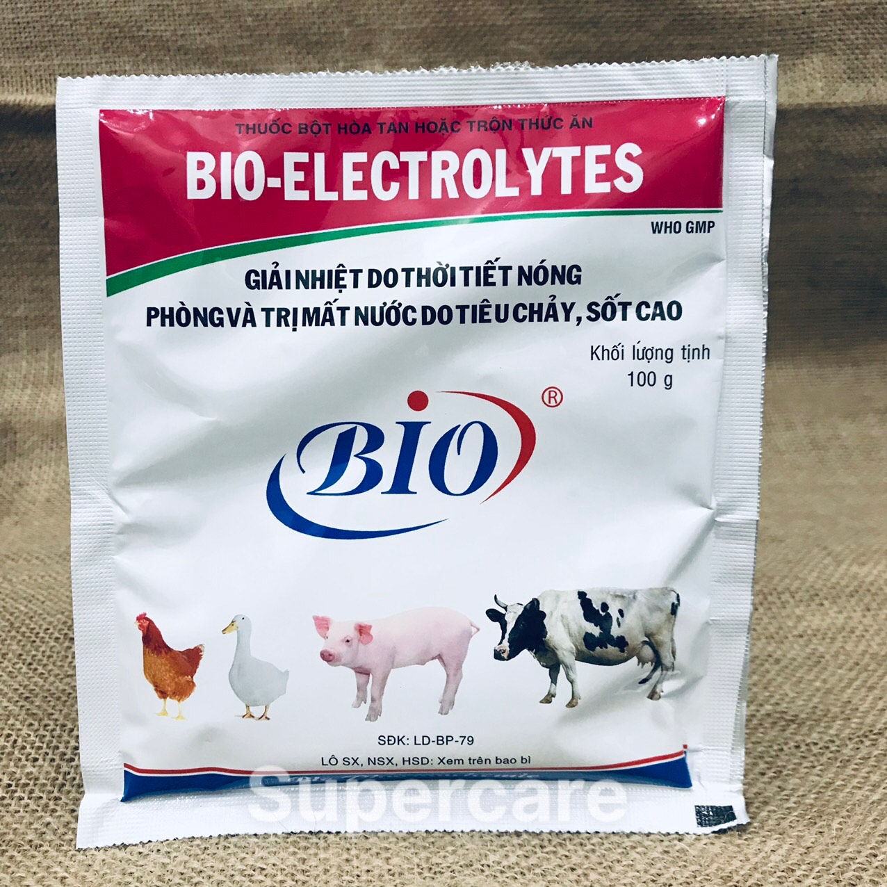 [Hoàn tiền 10%] [CÓ HỎA TỐC] Điện giải BIO ELECTROLYTES 100gr - Giải Nhiệt Do Thời Tiết Nóng, Mất Nước Do Tiêu Chảy, Sốt Cao