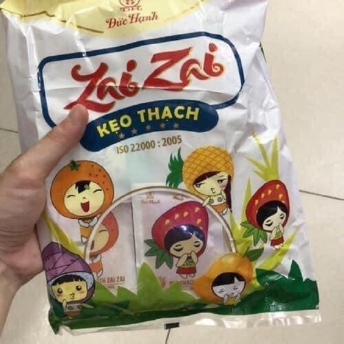 Túi 350g thạch zai zai đức hạnh siêu hot mix nhiều vị